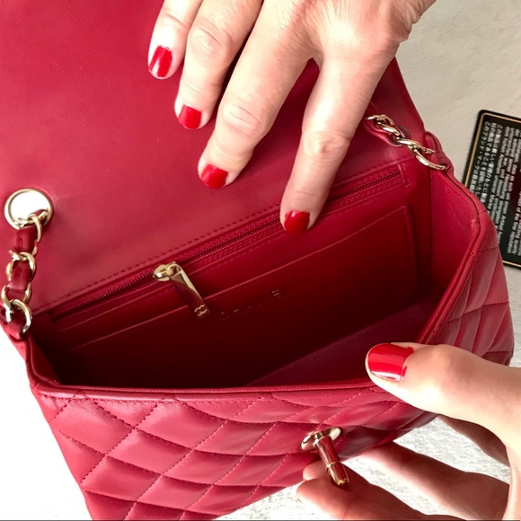 SOLD Chanel Lambskin Rectangular Mini Flap Bag - Picture 5 of 8